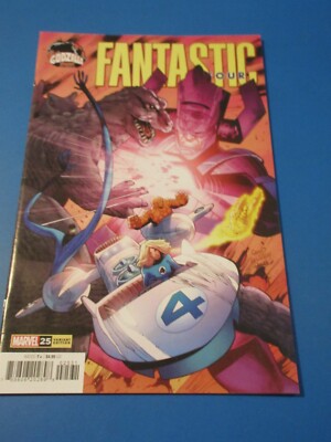 Fantastic Four #25 Godzilla Variant NM Gem Wow-image