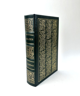 Walden by Henry David Thoreau  - The Easton Press - 1981 - Green Leather Binding-image