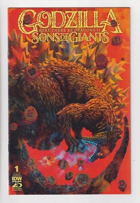 GODZILLA: HERE THERE BE DRAGONS: SONS OF GIANTS #1 NM 2024 IDW A-Z single-image