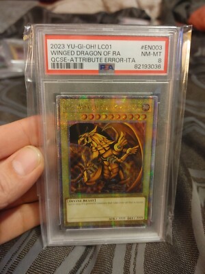 2023 Yugioh Lc01 Winged Dragon Of Ra Psa 8-image
