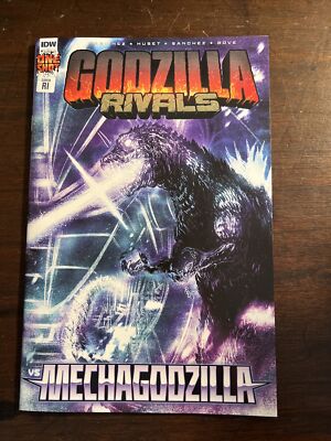 Godzilla Rivals vs Mechagodzilla #1 1:10 Rad Variant IDW 2023-image