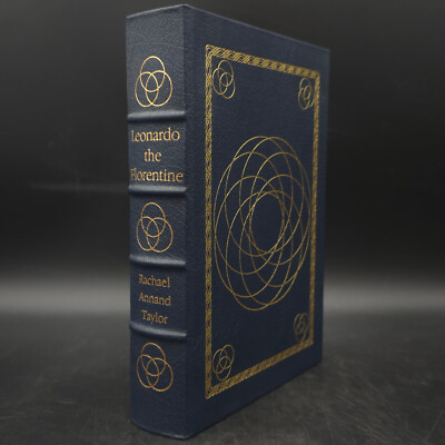Easton Press Leonardo the Florentine by Rachael Annand Taylor DaVinci Leather-image