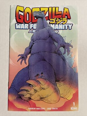 Godzilla War for Humanity #1 (IDW, 2023) 1:10 Variant NM-image
