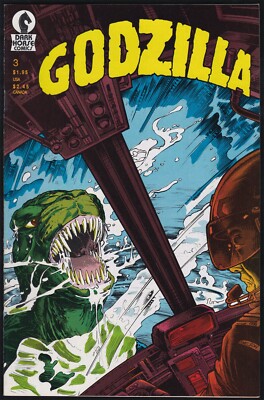 Dark Horse Comics GODZILLA #3 1988 VF!-image