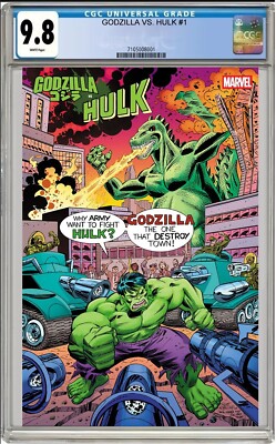 GODZILLA VS. HULK #1 SCOTT KOBLISH CLASSIC VARIANT CGC 9.8 NM PRESALE 4.16-image