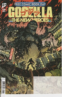 Free Comic Book Day Godzilla: The New Heroes IDW Publishing FCBD 2025-image