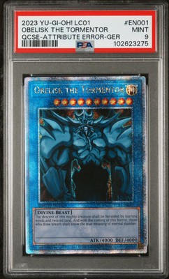 2023 Yu-Gi-Oh! 25th Anniv. Obelisk The Tormentor (Error - Attribute GER) #LC0...-image