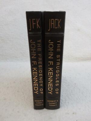 Parmet JFK KENNEDY The Struggles Of & The Presidency Of 1986 Easton Press 2 Vol-image