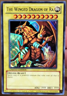 Yugioh The Winged Dragon of Ra Legendary Collection Ultra LC01-EN003 Limited-image