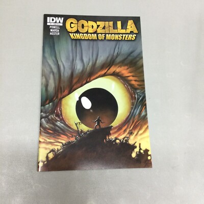 Godzilla Kingdom Of Monster #1 Powell Variant Idw Comics 2011 (GZ02)-image