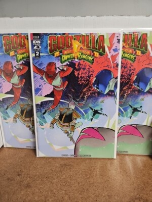 Godzilla Vs. Mighty Morphin Power Rangers 2 - Free Ship -image