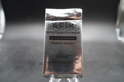 Yugioh Movie The Dark Side Of Dimensions Obelisk The Tormentor Promo Pack Sealed-image