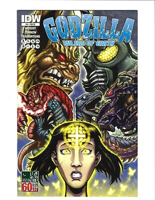 GODZILLA RULERS OF EARTH #9 CVR RI FEB. 2014 COVER BY MATT FRANK 10.0 GEM MINT!-image