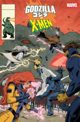 Godzilla Vs X-Men #1 Godzilla King Of Monsters Homage Var 5/14 Marvel-image