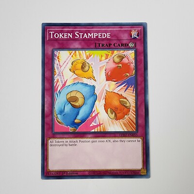 Token Stampede - LED7-EN055 -  Common - 1st ed -  NM - Rage Of Ra - Yugioh-image