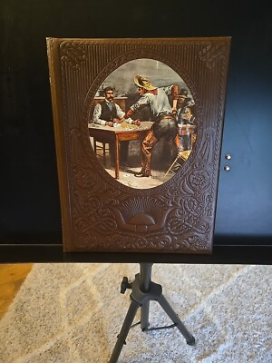 Time Life Vintage Leather HC Hardcover Book The Old West 
