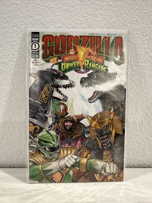 Godzilla vs Mighty Morphin Power Rangers ISSUE #1 Cover B NM-image