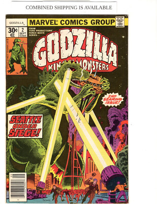 Marvel Comics Godzilla Vol.1 #2 VF-image