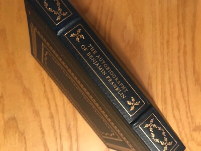 The Autobiography of Benjamin Franklin 1981 Franklin Library 1/4 Leather-image