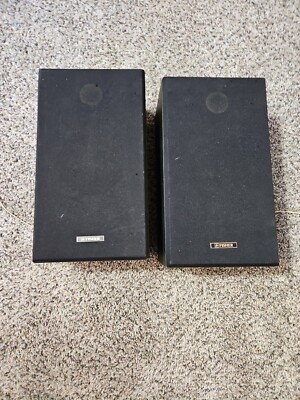 Fisher STE-705 Speaker Lot Of 2( 13x8)-image