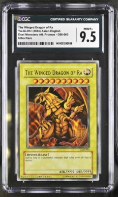 Yugioh The Winged Dragon of Ra Ultra Rare  GBI-003 NM-image