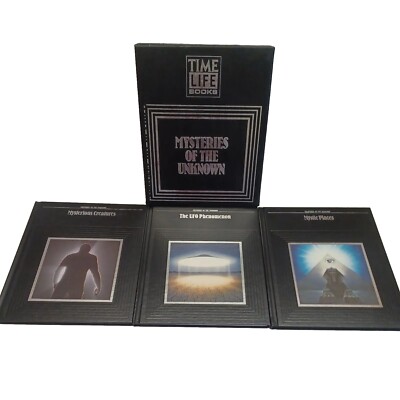 Mysteries of the Unknown: Box Set Lot of  3 by Time Life Books Hardcover-image