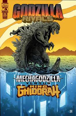 Godzilla Rivals Mechagodzilla Vs King Ghidorah #1 C 1:10 Variant (10/02/2024) Id-image