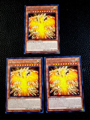 Winged Dragon Of Ra - Immortal Phoenix (X3) MZTM-EN074 Yugioh 1st (New) Rare-image