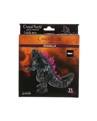 3D Jigsaw Puzzle Crystal Puzzle GODZILLA-image