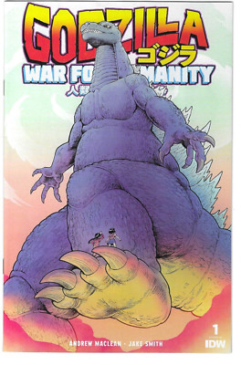Godzilla: War For Humanity #1 (2023) 1:10 Owen Variant IDW Comics NM- or Better-image