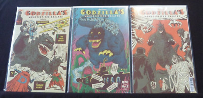 2024 IDW Godzilla: Monsterpiece Theatre COMPLETE SET of 3 Comics (1-3) NM/UNREAD-image