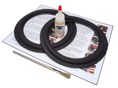 Fisher SC80757-1, ST-430, STV-910 Speaker Foam Surround Repair Kit - 2A8-157-image