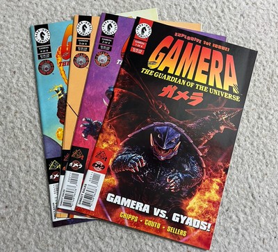 Gamera #1-4 Complete Set 1996 Dark Horse Comics Godzilla High Grade-image