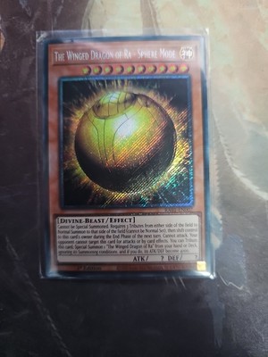 Yu-Gi-Oh! The Winged Dragon Of Ra - Sphere Mode - Platinum Secret RA01-EN007 NM-image