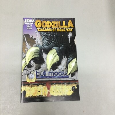 Godzilla Kingdom Of Monster #1 Bull Moose Retailer Exclusive IDW 2011 (GZ57)-image