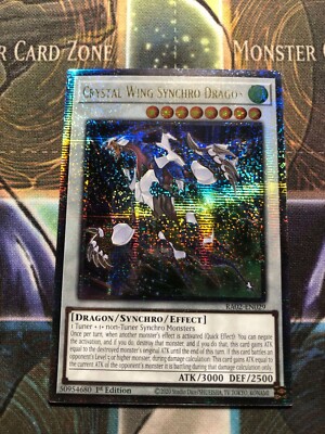 *** CRYSTAL WING SYNCHRO DRAGON *** QUARTER CENTURY RARE RA02-EN029 YUGIOH!-image