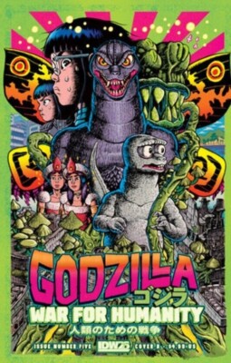 GODZILLA WAR FOR HUMANITY #5 SMITH VARIANT IDW COMICS 2024-image