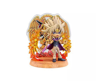 Gacha Mini Figure 6. Dark Malik Ra'S Winged God Dragon Yu-Gi-Oh Duel Monsters Du-image