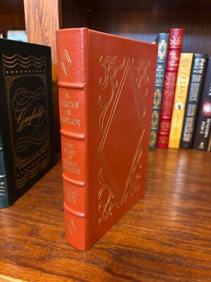 A Puritan in Babylon.  William Allen White  Easton Press 1986 Full Leather.-image