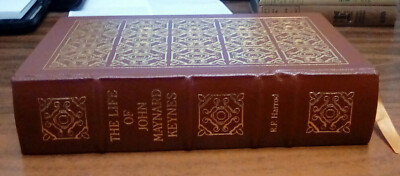 The Life of John Maynard Keynes by R.F. Harrod Easton Press Leatherbound-image