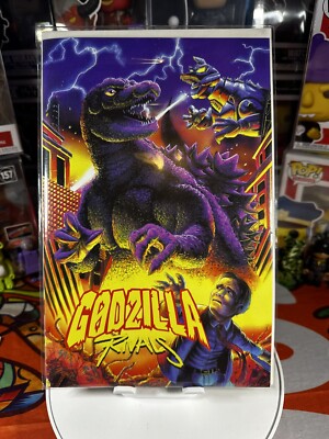 Godzilla Rivals (Mothra Vs Meguirra) Exclusive Cover By Poncho C2E2-image