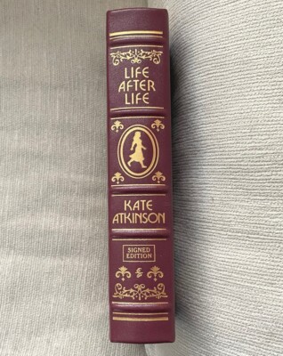 SIGNED Easton Press LIFE AFTER LIFE by Kate Atkinson COA Living multiple lives-image