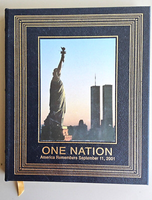 LIFE One Nation: America Remembers September 11, 2001 1st Edition Leather Bound-image