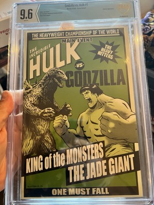 Godzilla vs Hulk #1  Garbett Cvr Marvel 2025 VF/NM Comics-image
