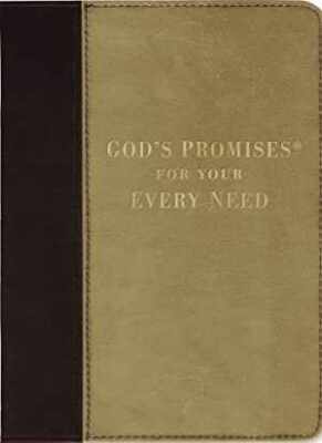 God's Promises for Your Every Need, - Leather Bound, by Thomas Nelson - Good j-image
