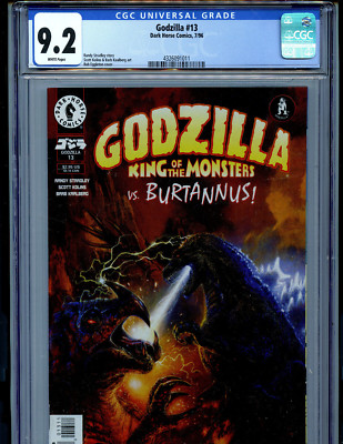 Godzilla #13 CGC 9.2 NM+ 1995 Burtannus  Dark Horse  Amricons K76-image