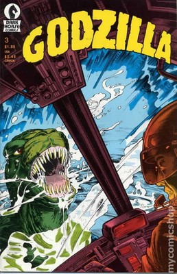Godzilla #3 FN+ 6.5 1988 Stock Image-image