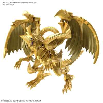 Yu-Gi-Oh Egyptian God Winged Dragon Ra Figure-rise Amplified Model Kit Figure-image