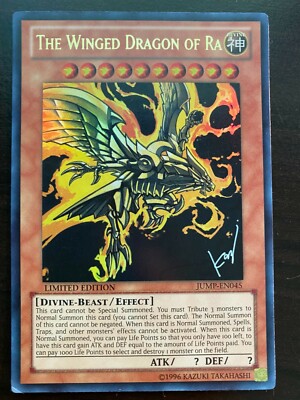 The Winged Dragon of Ra, Shonen Jump Magazine Promos, Ultra Rate, Lightly Played-image