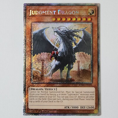 Judgment Dragon - RA03-EN196 - NM - Platinum Secret Rare - 1st ed - Yugioh-image
